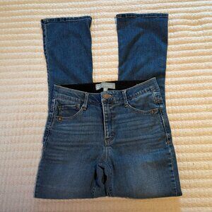 Brittany 'Ab'Solution High Waist Itty Bitty Bootcut Jeans
